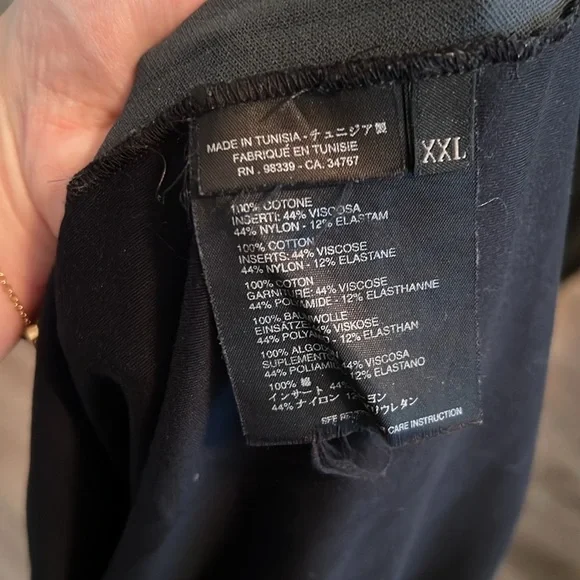 Prada Sport men’s half zip t-shirt xxl fits like a medium/large